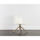 Hilda Vienna Cream Swivel Dining Chair, Swivel